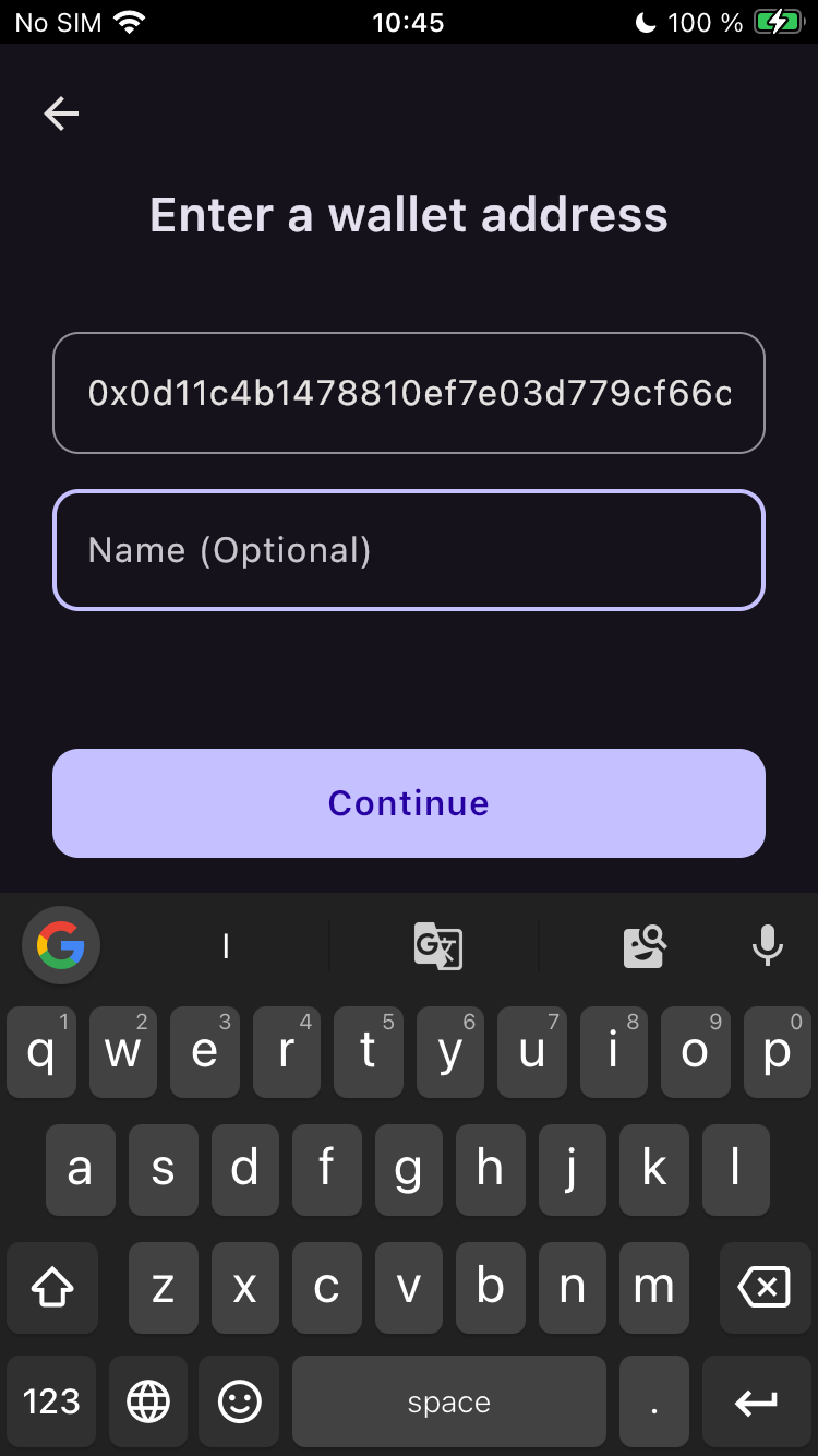 iOS Dark