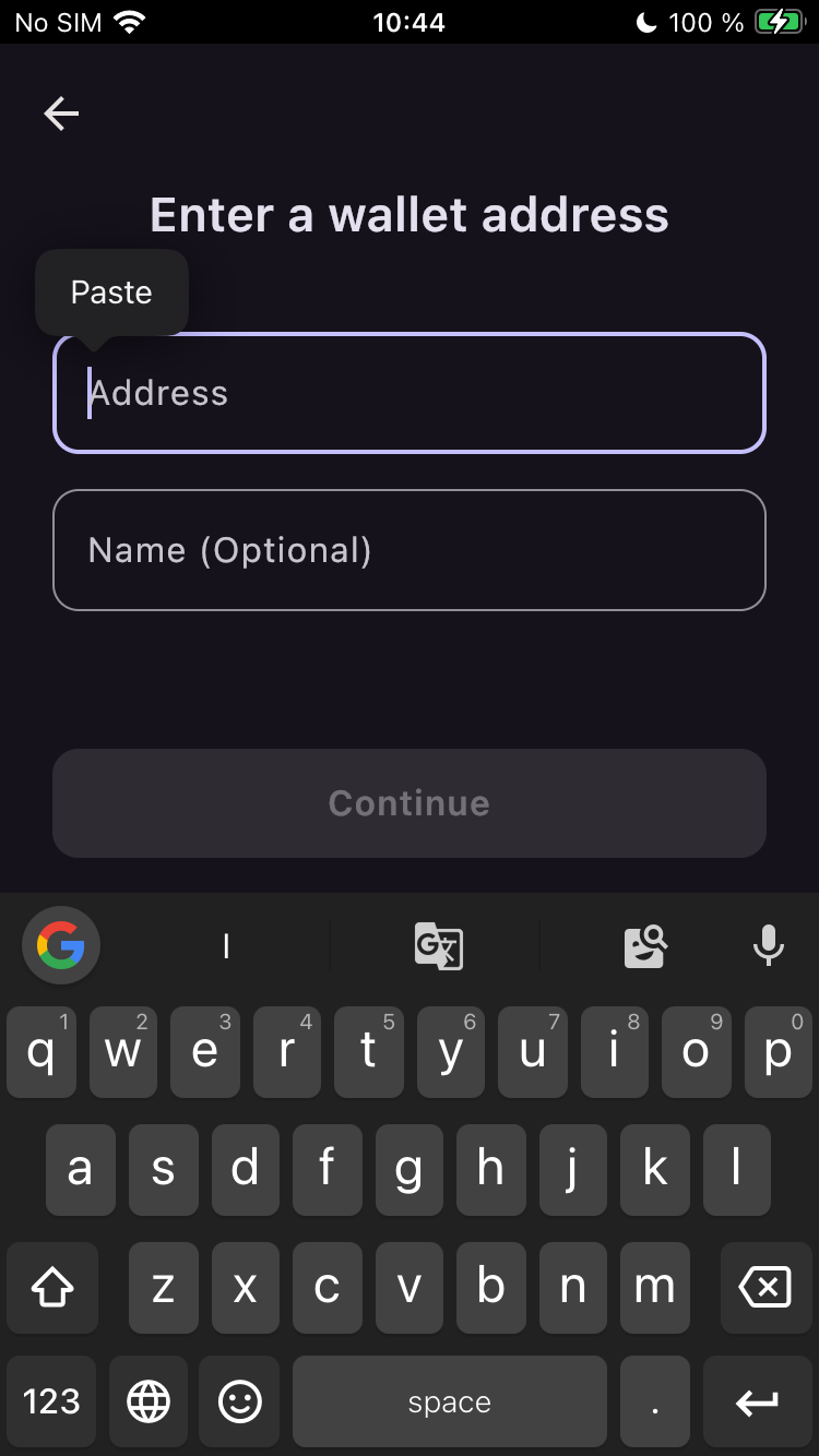 iOS Dark