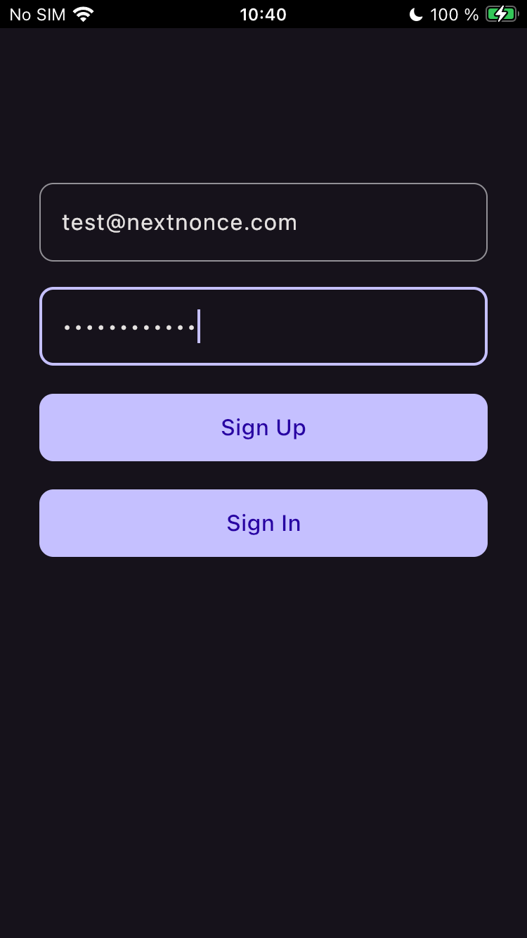 iOS Dark